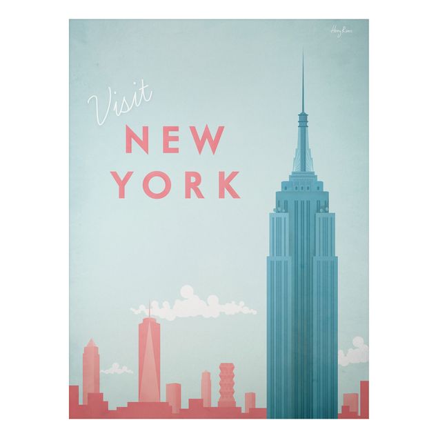 Obrazy do salonu Plakat podróżniczy - Nowy Jork