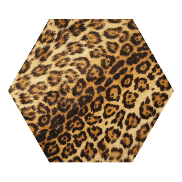 żółty obraz Skóra jaguara