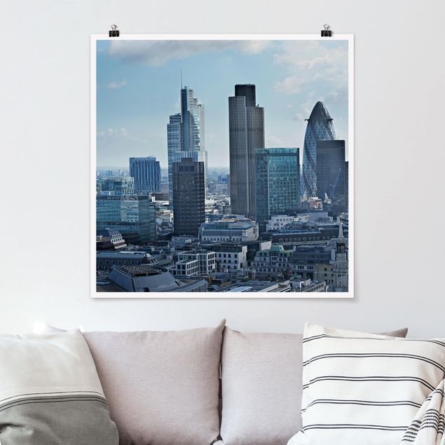 Obrazy do salonu Londyn Skyline