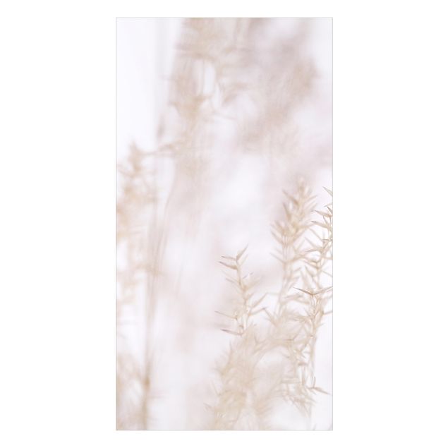 Tylna ścianka prysznicowa - Delicate Meadow Grass Close up