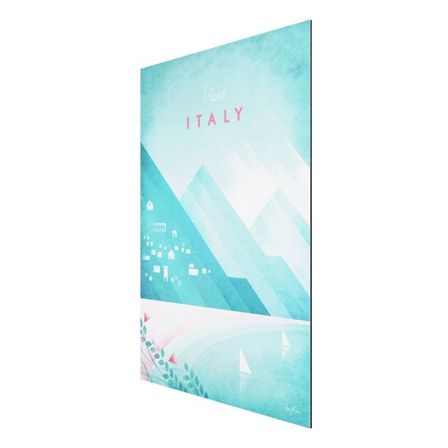Góry obraz Plakat podróżniczy - Włochy