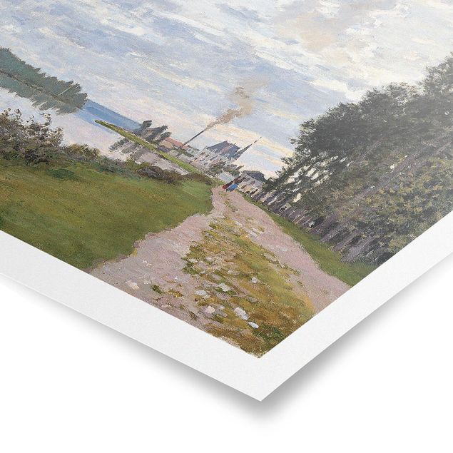 Obrazy krajobraz Claude Monet - brzeg Argenteuil