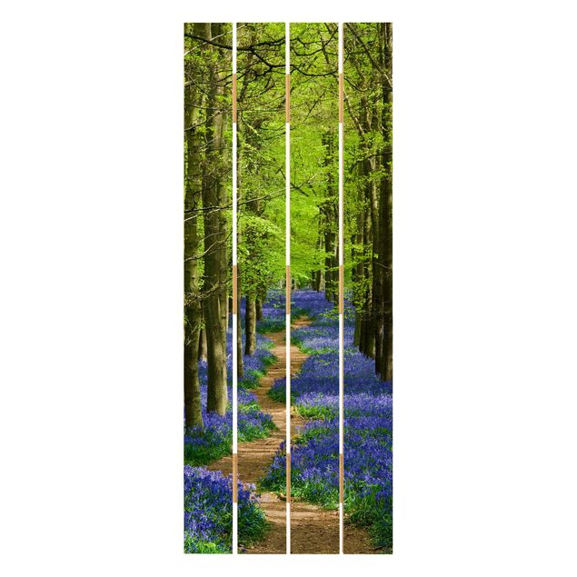 Obraz z drewna - Szlak pieszy w Hertfordshire