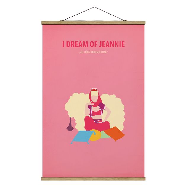 Obrazy portret Plakat filmowy I dream of Jeannie