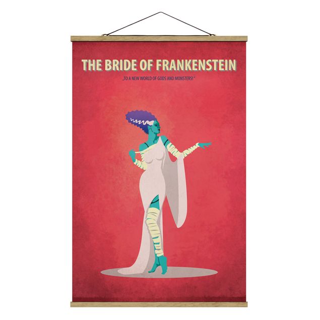 Obrazy portret Plakat filmowy Narzeczona Frankensteina II