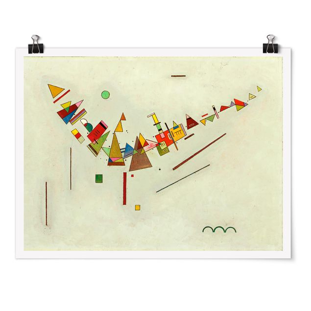Obrazy abstrakcja Wassily Kandinsky - Angular Swing