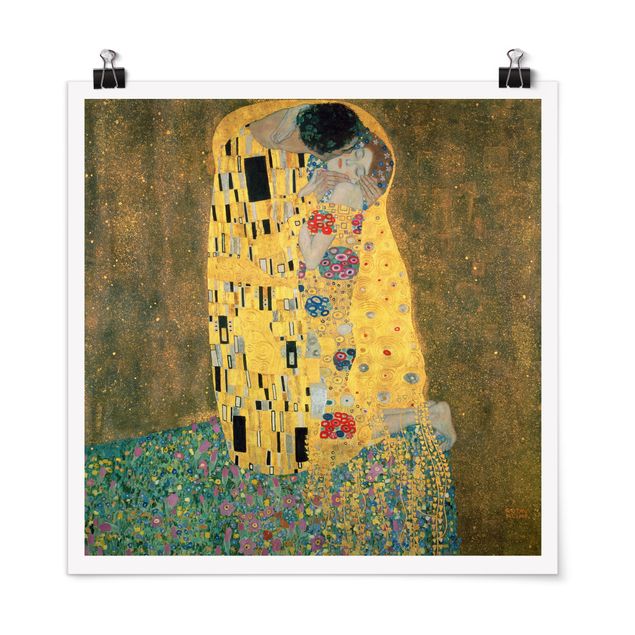Obrazy do salonu Gustav Klimt - Pocałunek