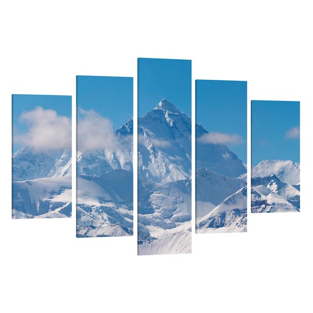 Obrazy z górami Mount Everest