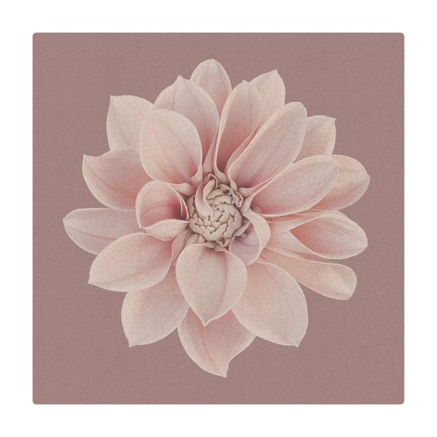 Mata korkowa - Kwiat dalii Lawenda Biały Różowy