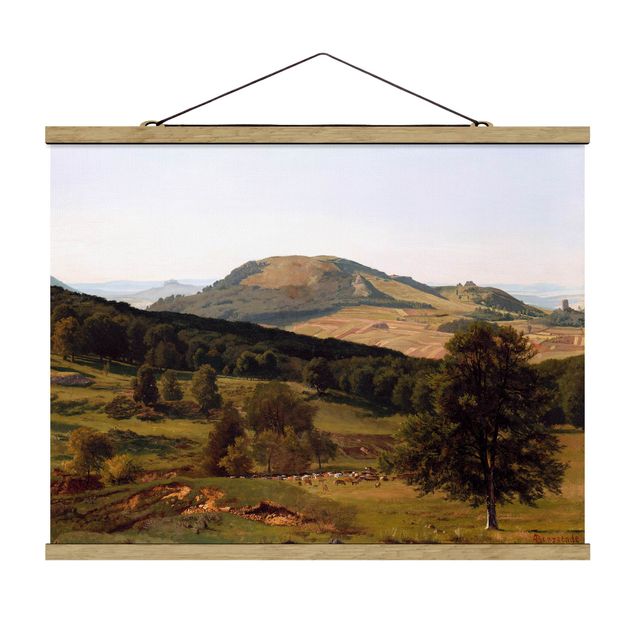Obrazy z górami Albert Bierstadt - Góry i doliny