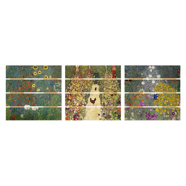 Obrazy na ścianę Gustav Klimt - W ogrodzie