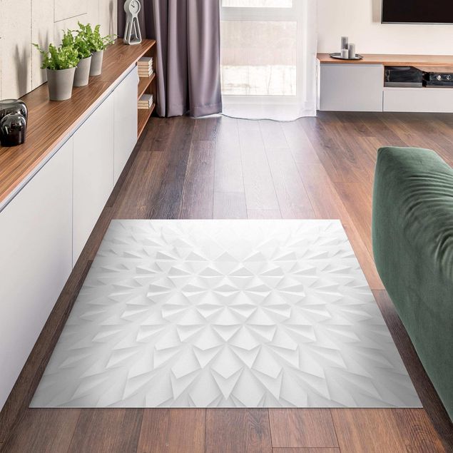 dywany zewnętrzne tarasowe Wzór geometryczny Efekt 3D