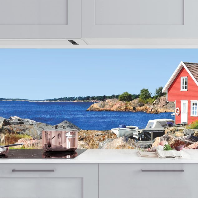 Dekoracja do kuchni Wakacje w Norwegii