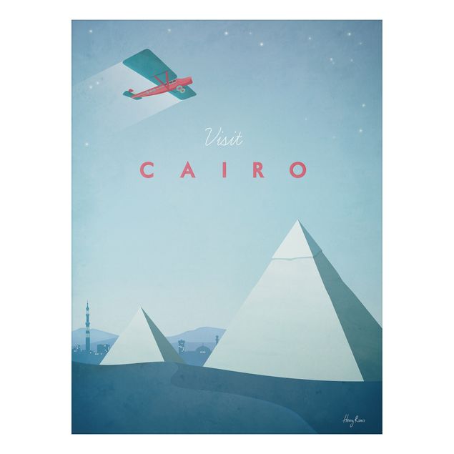Nowoczesne obrazy do salonu Plakat podróżniczy - Kair