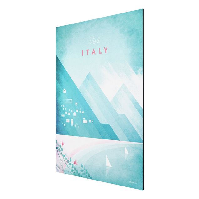 Góry obraz Plakat podróżniczy - Włochy