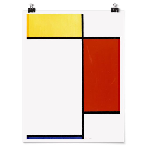 Obrazy nowoczesne Piet Mondrian - Kompozycja I