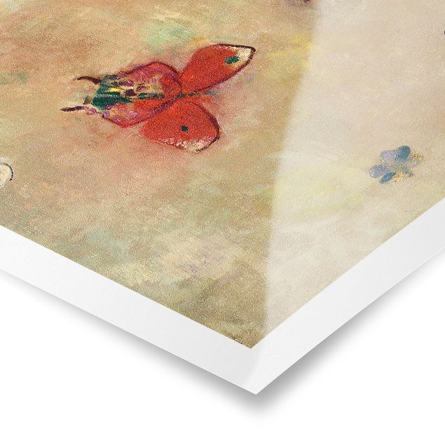 Obrazy kolorowe Odilon Redon - Kolorowe motyle