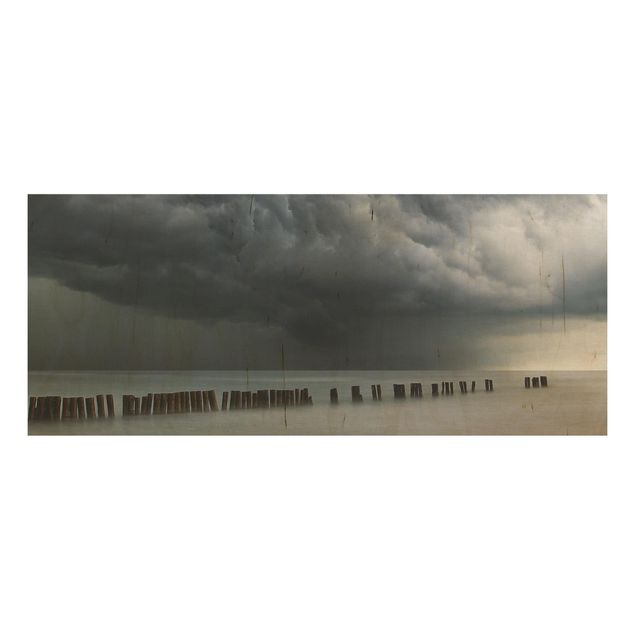 Obrazy na ścianę Chmury burzowe nad Morzem Bałtyckim