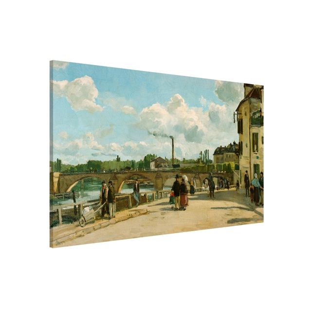 Obrazy do salonu nowoczesne Camille Pissarro - Widok na Pontoise