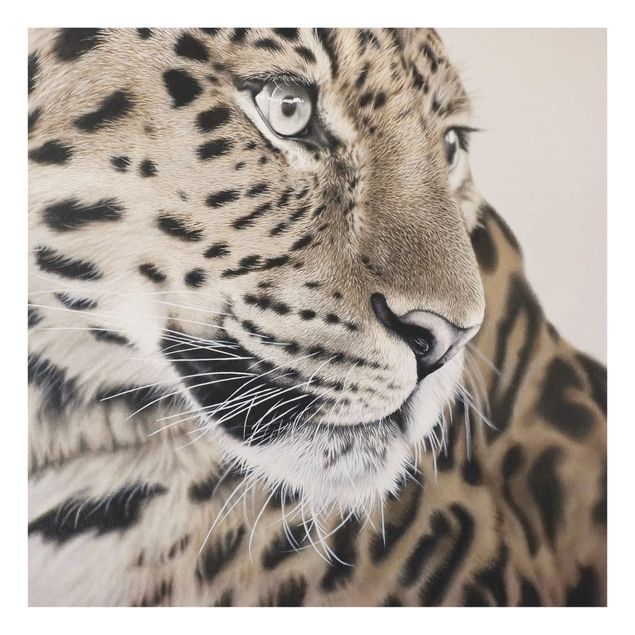Obrazy do salonu Leopard