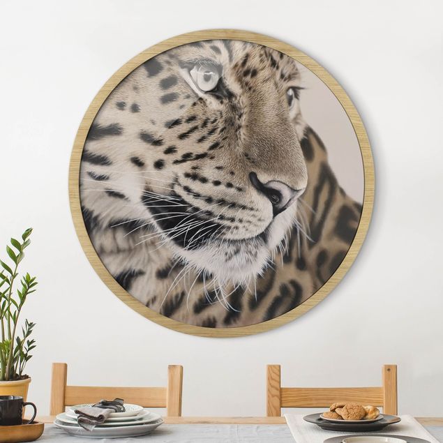 Obrazy w ramie artystyczne The Leopard