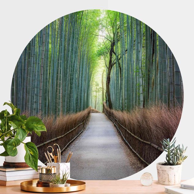 Dekoracja do kuchni Ścieżka przez bambus