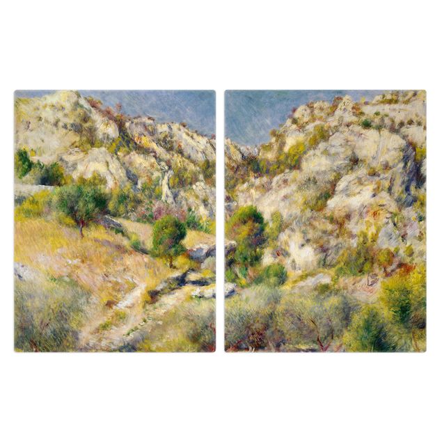 Reprodukcje obrazów Auguste Renoir - Skały w pobliżu Estaque