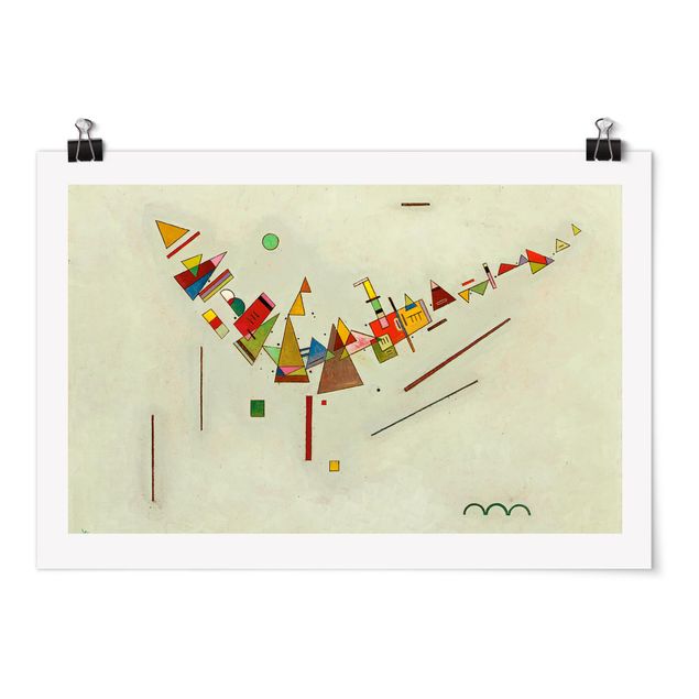 Obrazy abstrakcja Wassily Kandinsky - Angular Swing