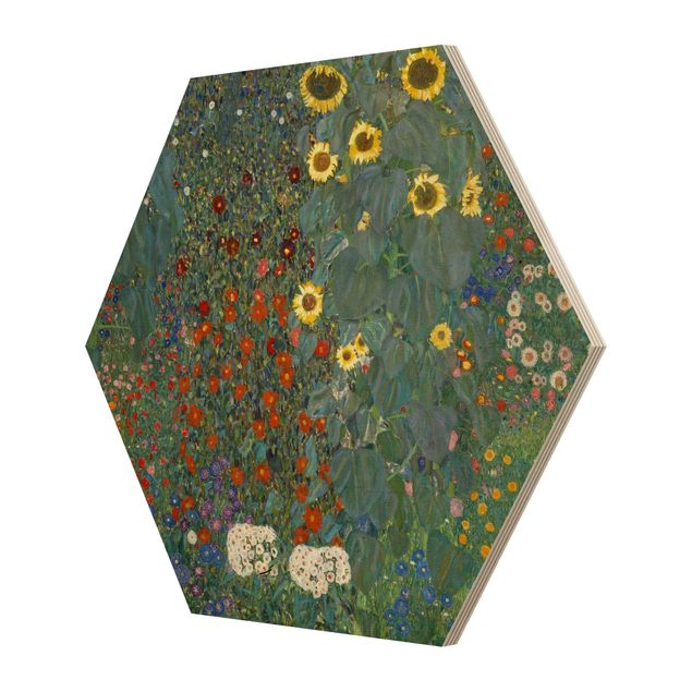 Reprodukcje Gustav Klimt - Słoneczniki w ogrodzie