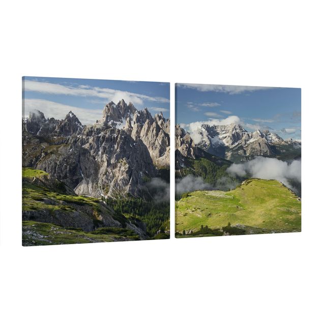 Obrazy z górami Alpy Włoskie