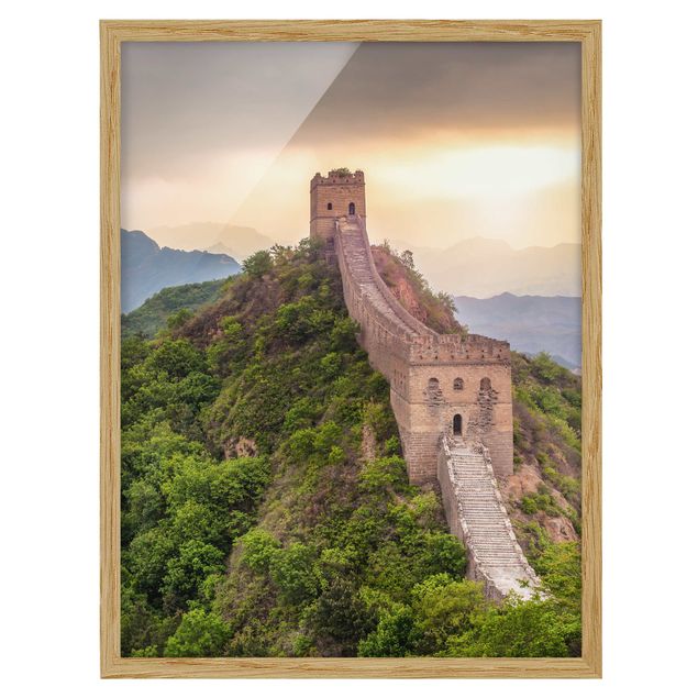Obrazy w ramie do łazienki Niekończący się Mur Chiński