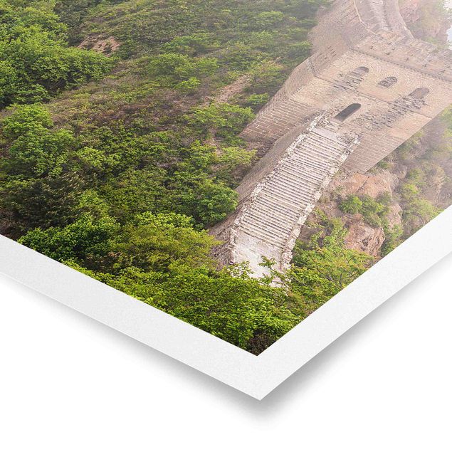 Zielony obraz Niekończący się Mur Chiński