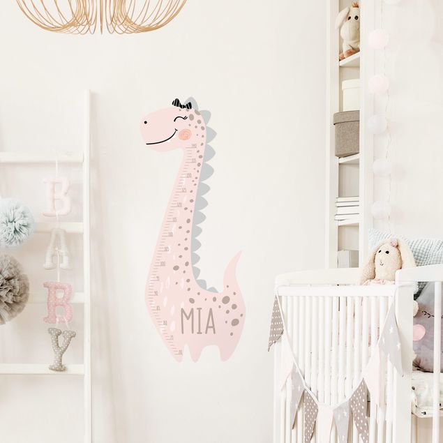 Pokój niemowlęcy i dziecięcy  Dino girl pastel with custom name