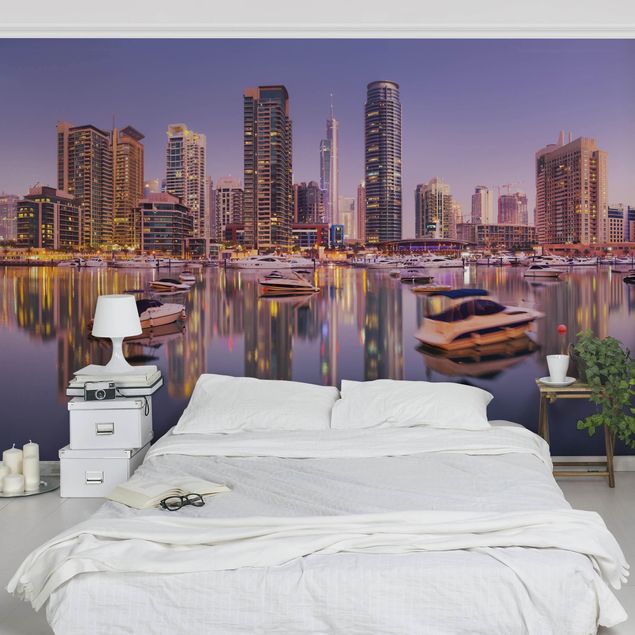 Modne fototapety Dubai Skyline and Marina