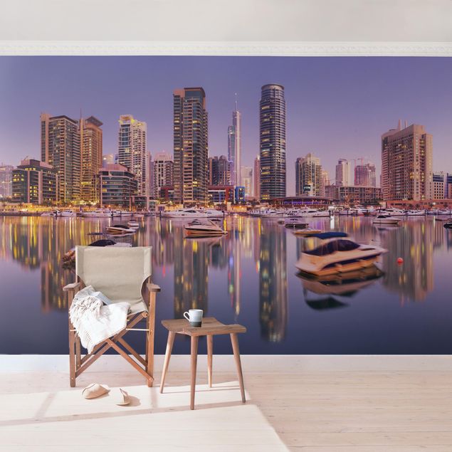 Rainer Mirau obrazy Dubai Skyline and Marina