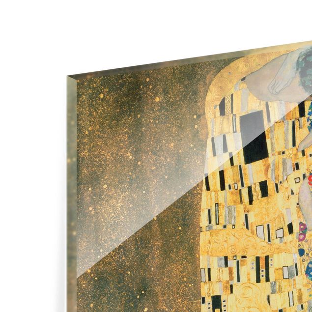 Panel szklany do kuchni - Gustav Klimt - Pocałunek