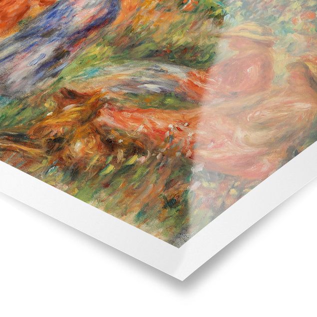 Kolorowe obrazy Auguste Renoir - Krajobraz z kobietą i dzieckiem