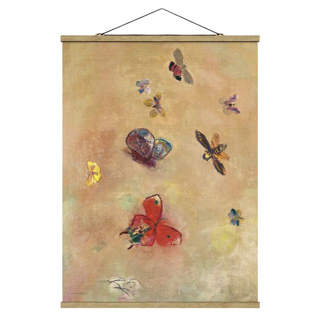 Obraz z motylem Odilon Redon - Kolorowe motyle