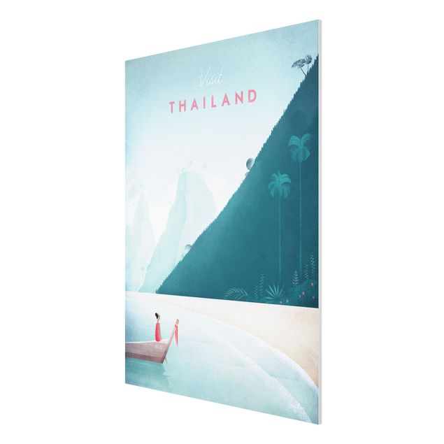 Góry obraz Plakat podróżniczy - Tajlandia