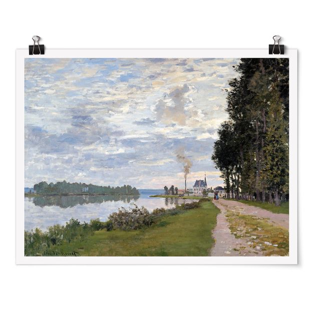 Impresjonizm obrazy Claude Monet - brzeg Argenteuil