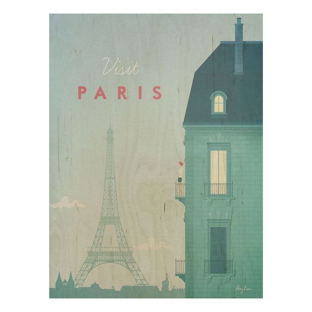 Henry Rivers obrazy Plakat podróżniczy - Paryż