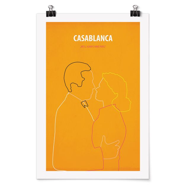 Obrazy góry Plakat filmowy Casablanca