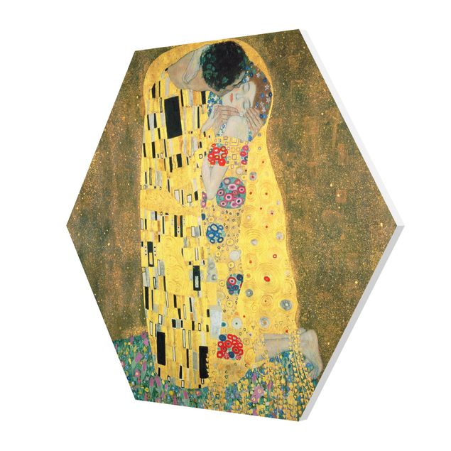 Obrazy akt Gustav Klimt - Pocałunek