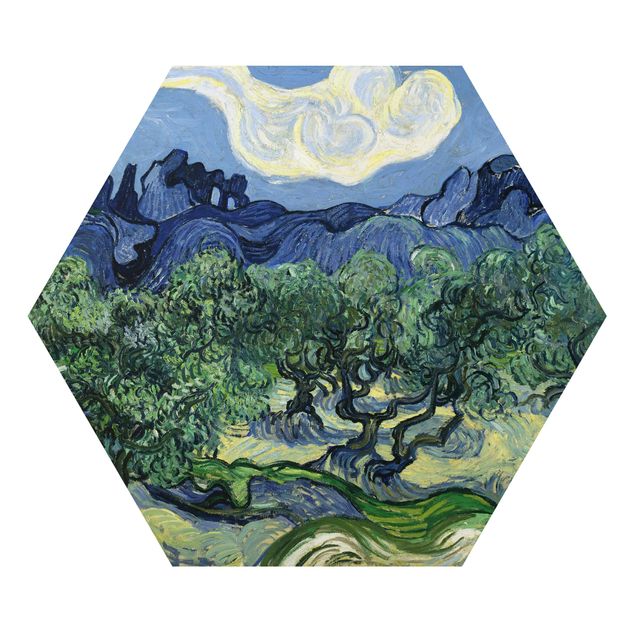 Obraz drzewo Vincent van Gogh - Drzewa oliwne