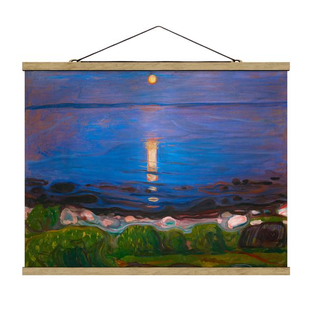Obrazy nowoczesny Edvard Munch - Letnia noc nad morzem