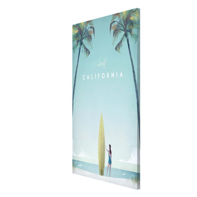 Obrazy z morzem Plakat podróżniczy - Kalifornia