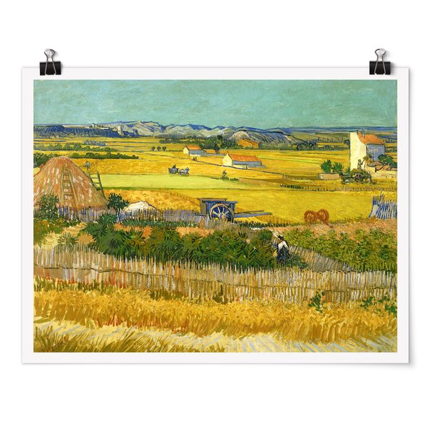 Obrazy impresjonizm Vincent van Gogh - Żniwa