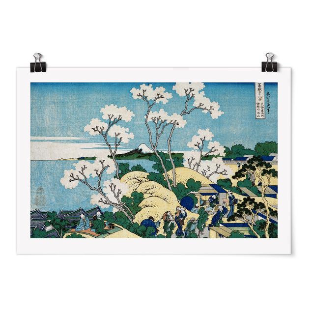 Obrazy na ścianę krajobrazy Katsushika Hokusai - Fudżi z Gotenyamy