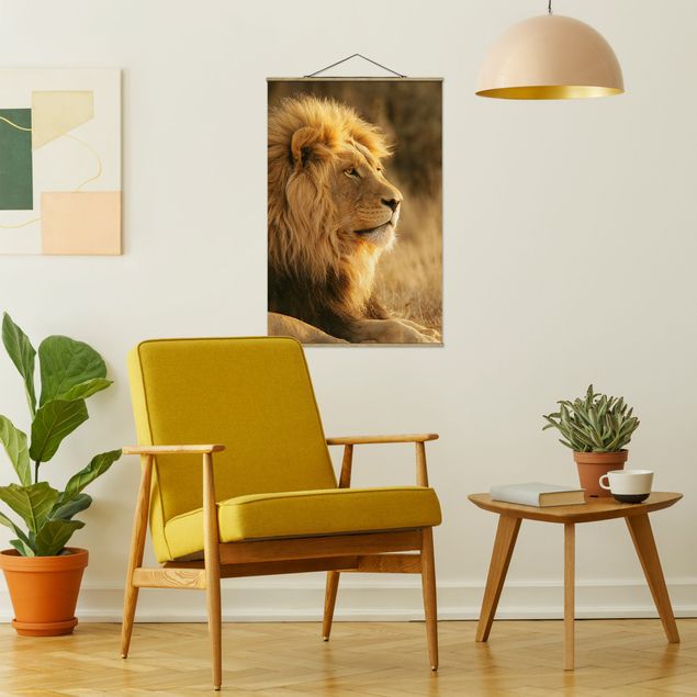 Nowoczesne obrazy do salonu Król lew