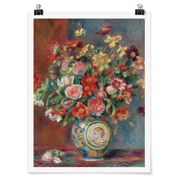 Obrazy impresjonistyczne Auguste Renoir - Wazon na kwiaty